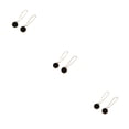 thumbnail image 4 of Guardurnaity 1 par de pendientes colgantes, accesorios de joyería, ropa de aleación con forma de gota para la oreja, suministro a juego, regalos Type1 NO1, 4 of 6