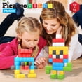 thumbnail image 3 of Cubo de rompecabezas magnético Picasso Cubes Kids Pixel de 2,54 cm con libro de ideas, 3 of 8