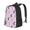 thumbnail image 1 of Balery Cartoon Poodle Dog Mochila para hombre y mujer - Tela Oxford 600D resistente - Gran capacidad, resistente al agua, ideal para la escuela, viajes y senderismo, 1 of 6