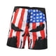 thumbnail image 1 of Bañador deportivo de secado rápido con bandera estadounidense para hombre 2XL, 1 of 9