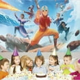 thumbnail image 2 of Avatar The Last Airbender 2025 school Background Wall Decor Taspestry Poster Banner Backdrop Party Supplies, 2 of 6