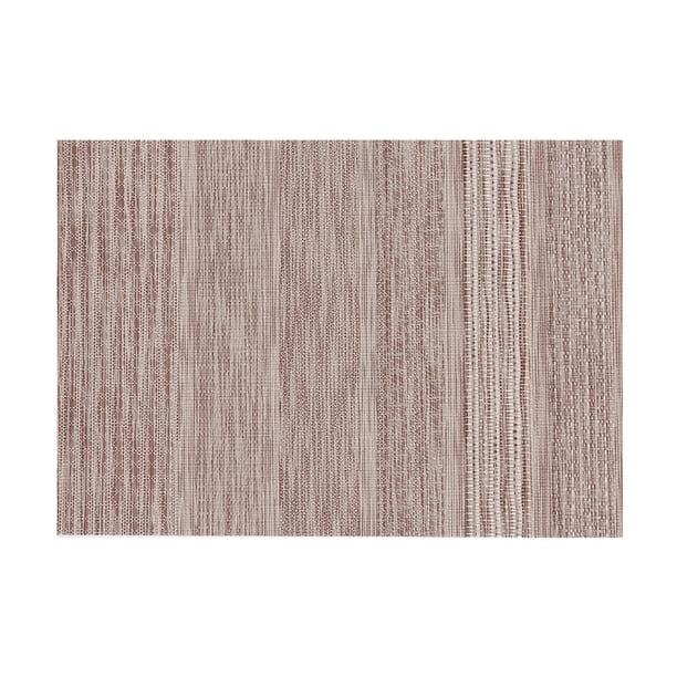 Cateissary Alfombrilla de comedor, alfombrilla de mesa, suministros para el hogar, vinilo elegante de PVC, posavasos de estilo Simple, decoraciones, Mostrada Rojo Cateissary HA083010-03