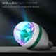 thumbnail image 4 of Promoción de invierno, bombilla de luz de escenario giratoria, bombilla de luz estroboscópica LED multicolor de 7 colores, 4 of 5
