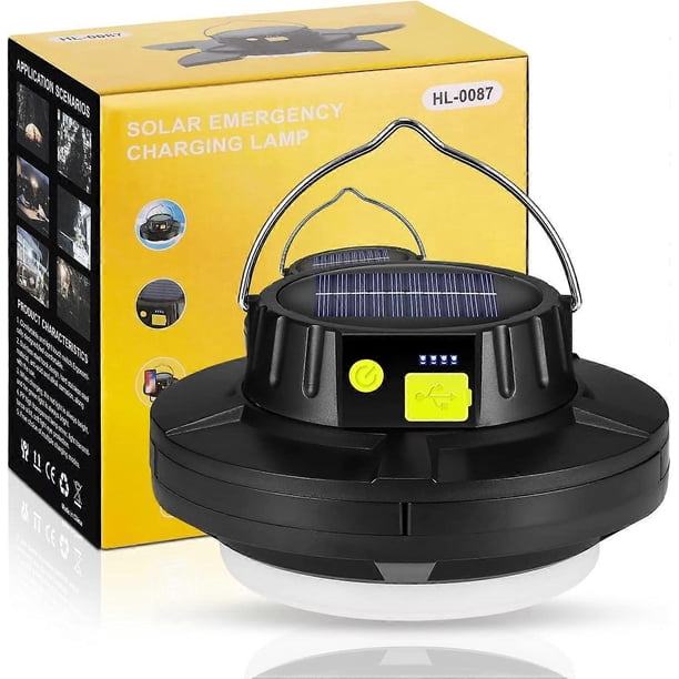 Camping Light, 4000 mAh Power Bank Transformer Camping Light Solar with Remote Control, 1000 Lumens, 360 Super Bright Camping Light, Rechargeable with