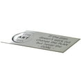 thumbnail image 4 of Plaquemaker Custom Laser Engraved Stainless Steel Sign (2" x 5"), 4 of 4