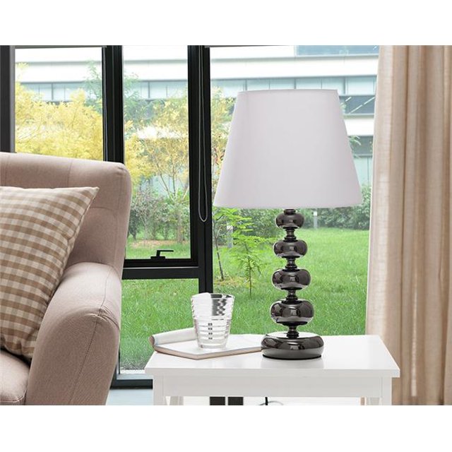 KB L227 Lampes de Table - Pistolet & Blanc&44; Ensemble de 2
