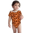 thumbnail image 2 of Yiaed Retro Halloween Print Infant Climbing Short Sleeve Onesie One-Piece Baby Bodysuit Clothes 0-12 Months -18 Months, 2 of 6