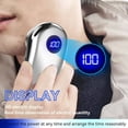 thumbnail image 2 of Electric Razor for Men Portable Mini Beard Trimmer Shave USB Rechargeable Shavers for Home Travel Dark Blue, 2 of 8