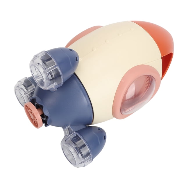Juguete De Agua Para Bañera, Juguete De Bañera Con Forma De Cohete Espacial, Juguete De Agua Con Rociador Giratorio Para Niños Pequeños, Bebés Y Niños