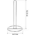 thumbnail image 5 of Jinsinto Paper Towel Holder Countertop, Kitchen Paper Towel Stand Holder for Kitchen Organization and Storage, (Silver), 5 of 5