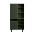 thumbnail image 4 of Unique Furniture 71''H Contemporary Metal TV Stand in Olive Green, 4 of 8