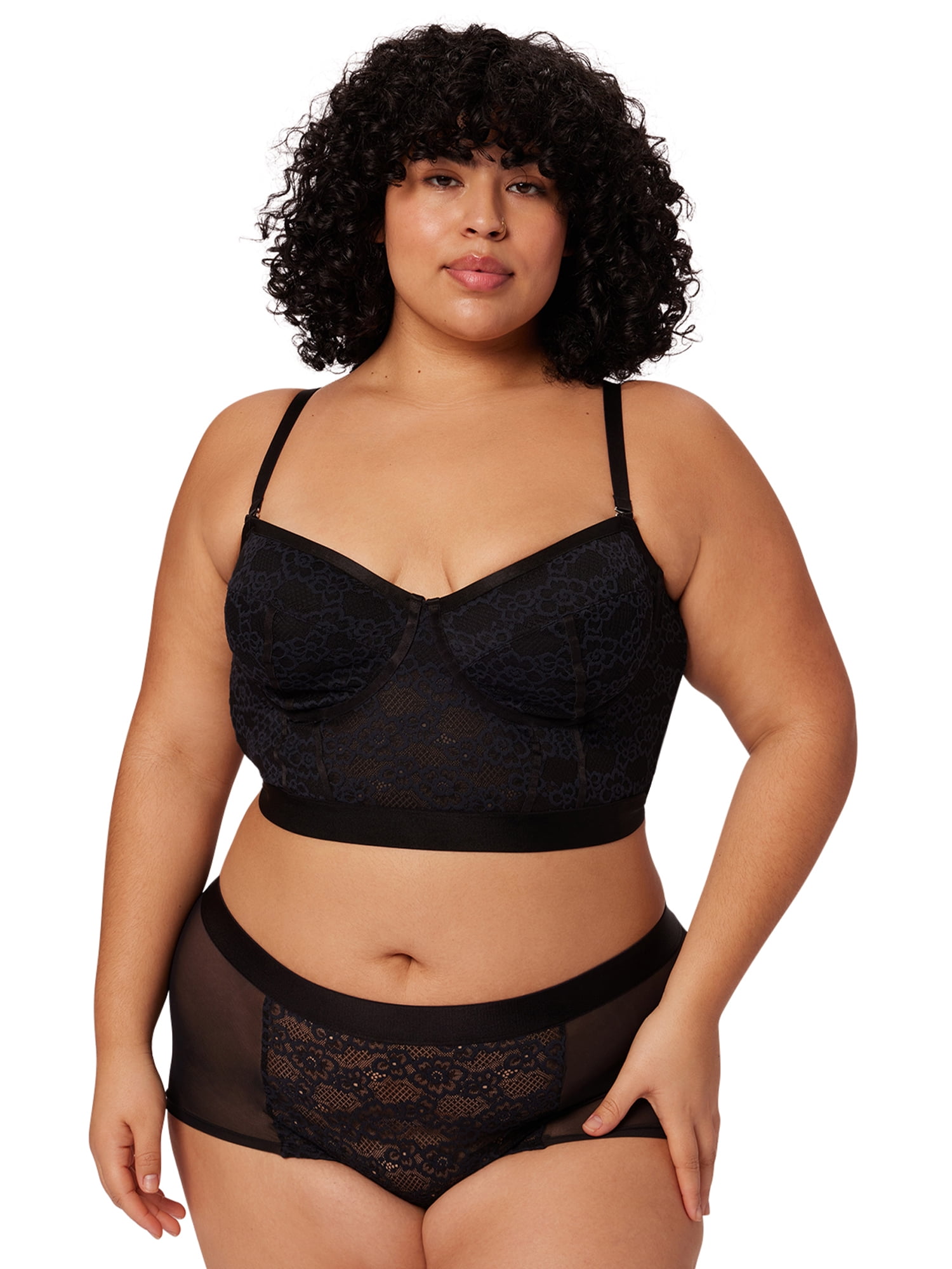 Parade Lace Mesh Boyshort Underwear, 2-Pack, Sizes XS to 3XL