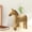 Beige E, variant on WIZUTIZ Unfinished Wooden Cat Ornament DIY Paintable Wood Decor for Tabletop Display Natural Craft Blank for Home Decoration Art Projects and Seasonal Activities
