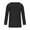 Black, variant on Qingpeng Men's V Neck Long Sleeve Shirts Casual Cotton T-Shirts Loose Tee Shirts