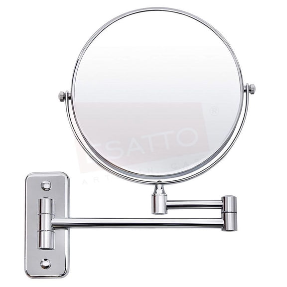 Espejo Baño Pared ESATTO 20 Cms Lupa Aumento Giratorio AC-044