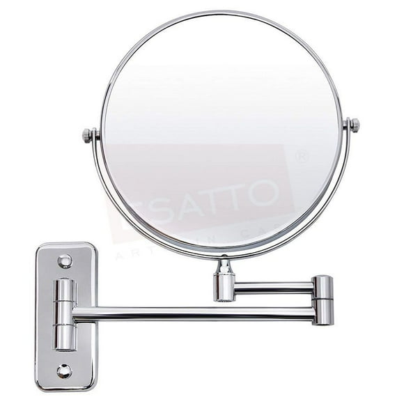 Espejo Baño Pared ESATTO 20 Cms Lupa Aumento Giratorio AC-044