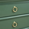 thumbnail image 5 of Pemberly Row Vintage Green Wood 2-Drawer Tray Top Nightstand, 5 of 12