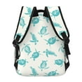 thumbnail image 5 of KLL Turtle Print Casual Backpack for Men Women,Travel Casual Backpack Outdoor Activities Bag Daypack for Travel Hiking Shopping Daily, 5 of 5