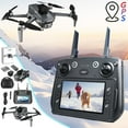 thumbnail image 1 of GPS Drone with Screen Remote Control Brushless Motor Drones 5G RC Quadcopter Altitude Hold Obstacle Avoidance for Kids Adults Clearance Items, 1 of 9
