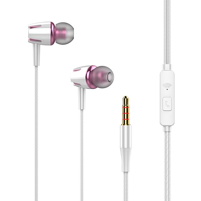 HLONK 3.5mm Stereo InEar Microphone Wired Headphones For Phone PC Laptop Tablet Cat Ear Headset at Games Call Center Headphones Headset 700 Headphones Computer X Flight Headset Computer H