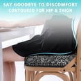 thumbnail image 3 of Premium Gel & Memory Foam Seat Cushion–Doctor Recommended Office Chair Cushion,Car Seat Cushion–Chair Cushions for Back & Sciatica Pain Relief–Seat Cushions for Office & Desk, 3 of 6