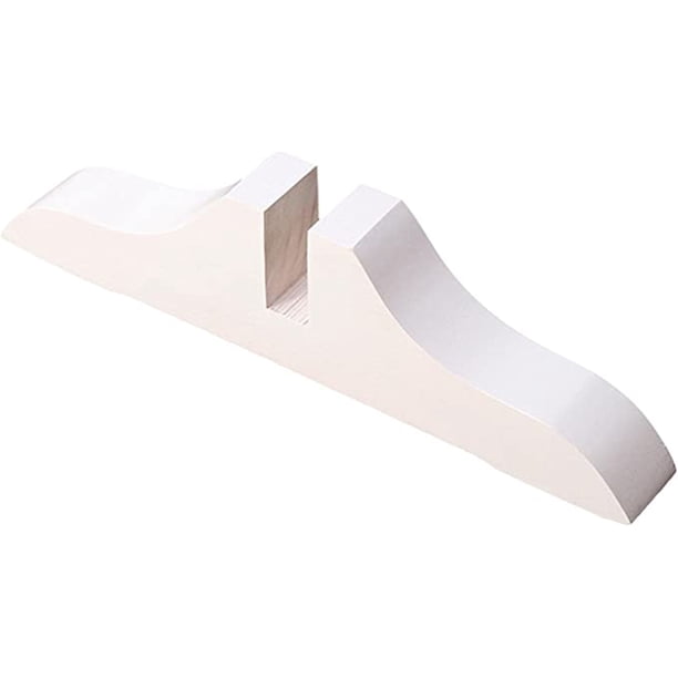 Separador de ambientes plegable Soporte de madera para hotel, hogar y oficina (Blanco, Tamaño: EN)