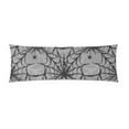 thumbnail image 1 of YUSDECOR Cobweb and Spider Body Pillowcase Pillow Protector Cushion Cover 20x60 inch, 1 of 1