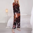 thumbnail image 4 of Lsque Chucky Pattern Long Sleeve Pajama Set for Women - Soft 2-Piece Sleepwear and Loungewear Set with Pockets, Comfy Nightwear, 4 of 8
