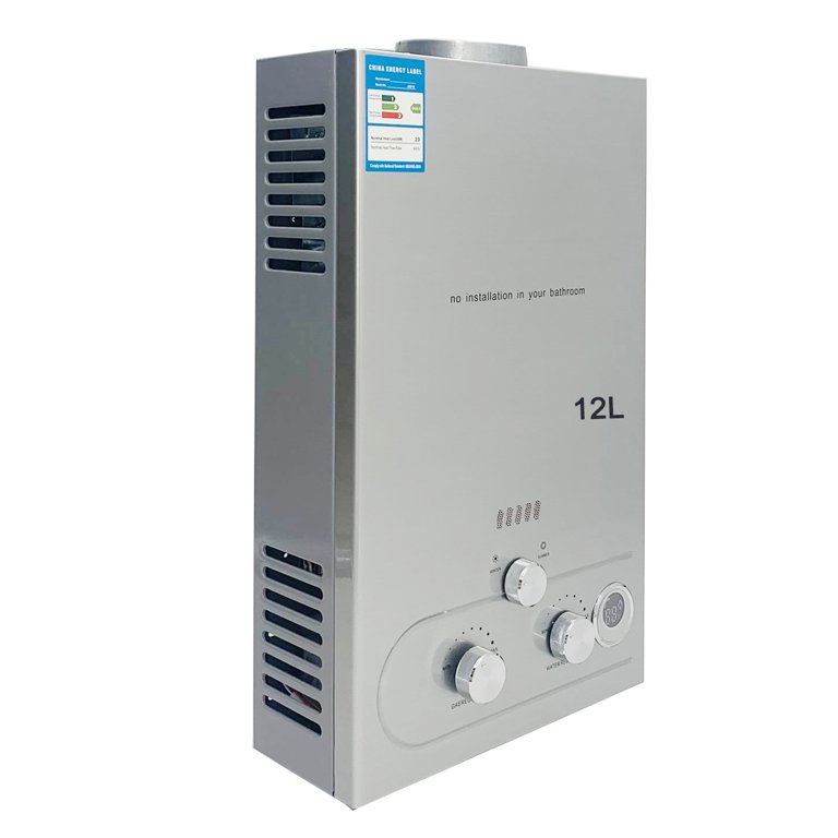 TABODD Portable Instant Gas Hot Water Heater 12L 24KW LPG Outdoor Shower  Water System - Walmart.com