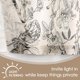 thumbnail image 4 of Cortinas Jinchan de lino floral para cocina, 61 x 61 cm, 2 paneles, 4 of 7
