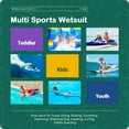 thumbnail image 2 of Kids Wetsuit for Boys and Girls, 2/2mm Neoprene Thermal Swimsuit, Toddler/Junior/Youth Diving Suit, 2 of 7
