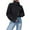 Z3-Black, variant on Duoif Womens Sweaters Women's High Neck Pullover - European & American Knitted Top Fall Sweaters for Women Black L