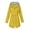 Yellow womens tops, variant on Black_Friday Cyber_Monday Deals Dianli Up to 65% Off Women Solid Rain Jacket Outdoor Long Sleeve Casual Fashion Loose Solid Rain Jacket Outdoor Hooded Raincoat Windproof Top Gift on Clearance