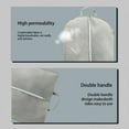 thumbnail image 4 of IFNWSV Garment Bag Suit Bag for Closet Storage and Travel Foldable Garment Bag for Hanging Clothes Travel Suit Bag with 2 Carry Handles for Suits Skirts,23.6x39.4in, 4 of 5
