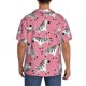 thumbnail image 3 of Fotbe Cute Cartoon Zebra Camisa Estampada de Manga Corta para Hombre, Casual de Verano, Estilo Playero, Sin Arrugas-3X-Large, 3 of 5