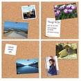 thumbnail image 2 of Office Depot Cork Wall Tiles, 6" x 6", Tan Cork, Pack Of 4, 2 of 2
