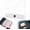 White, variant on 2026 Upgraded Book Light, Rechargeable Clear LED Flat Book Lights for Reading in Bed at Night with 3 Colors & Timer, Dimmable Panel Plate Lamp Full Page Light, Gift for Readers Women Men (pink)