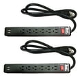 thumbnail image 2 of Royal Designs Black USB Power Strip and Wall Mount with 2 USB ports Bundle, Set of 4, 2 of 2