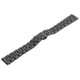 thumbnail image 2 of Correa de reloj Correa de pulsera de reloj plana profesional negra Accesorio de correa de reloj de repuesto 18 mm / 0,71 pulgadas, 2 of 5