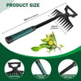 thumbnail image 2 of Bxaolu Weeding Artifact Uprooting Weeding Tool, 11 Teeth Multifunctional Hand Weeder Tool, Portable Garden Weed Tools with Rubber Handle, Weed Remover Tool for Backyard&nbsp;, Garden, 2 of 7