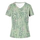 thumbnail image 4 of Camisetas de Manga Corta para las Mujeres con Cuello en V, Camiseta de Verano Casual para el Hogar Y el Uso Diario, 4 of 4