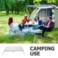 thumbnail image 3 of HOOWIFFY Outdoor Picnic Table Foldable Table Aluminum Alloy Heat Resistant for Picnickers 1Set, 3 of 8
