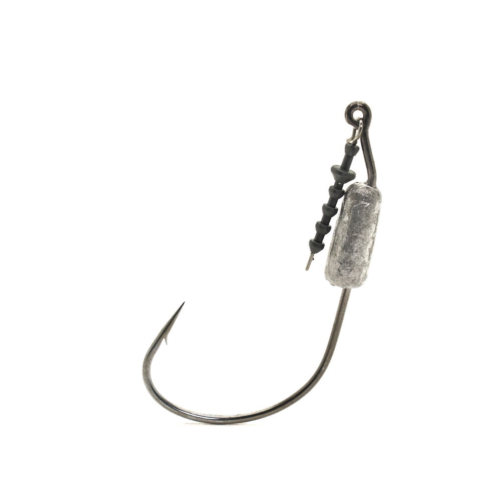 Mustad 91768UB18-1/0-3U UltraPoint Power Lock Plus Weighted Straight