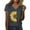 Dark Gray, variant on Sunflower Graphic Plus Size Women's T-Shirt Summer Oversized Casual V-Neck Top for Girls, Yoga Outdoor Travel, Lightweight Breathable Tee, Dark Gray Women Summer T Shirt Plus Size Loose Top Top