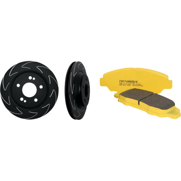 EBC Brakes Complete Upgrade Vehicle Brake Kit Compatible for Polaris
