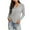 Gray B, variant on Horkkom Cropped Cardigan for Women Button Down Long Sleeve Sweaters Casual Lightweight Open Front Cardigan 2XL, Gifts for Women