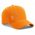 thumbnail image 5 of Lumistal Baseball Caps for Women Womens Baseball Caps Unisex Cute Baseball Hats Trendy Adjustable Hats For Workout Running Sun Hats for Women Orange One Size, 5 of 5
