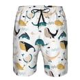 thumbnail image 3 of Goofa Cute Whale Printed Mens Swim Trunks Summer Quick Dry Short Beach Swimwear Bathing Suits-3X-Large, 3 of 9