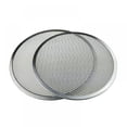 thumbnail image 3 of Aluminum Round Pizza Baking Tray DIY Pizza Screen Baking Pan Metal Net Non-stick Mold For Oven Dishwasher Safe, 3 of 9