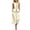 Yellow 07, variant on Karymi Workout Tops for Women 2 Piece Contrast Piping Outfit Set, Crew Neck Sleeveless Button Vest Top Pleated Cuffed Cropped Wide Leg Capri Pants with Pockets Cute Tops for Women